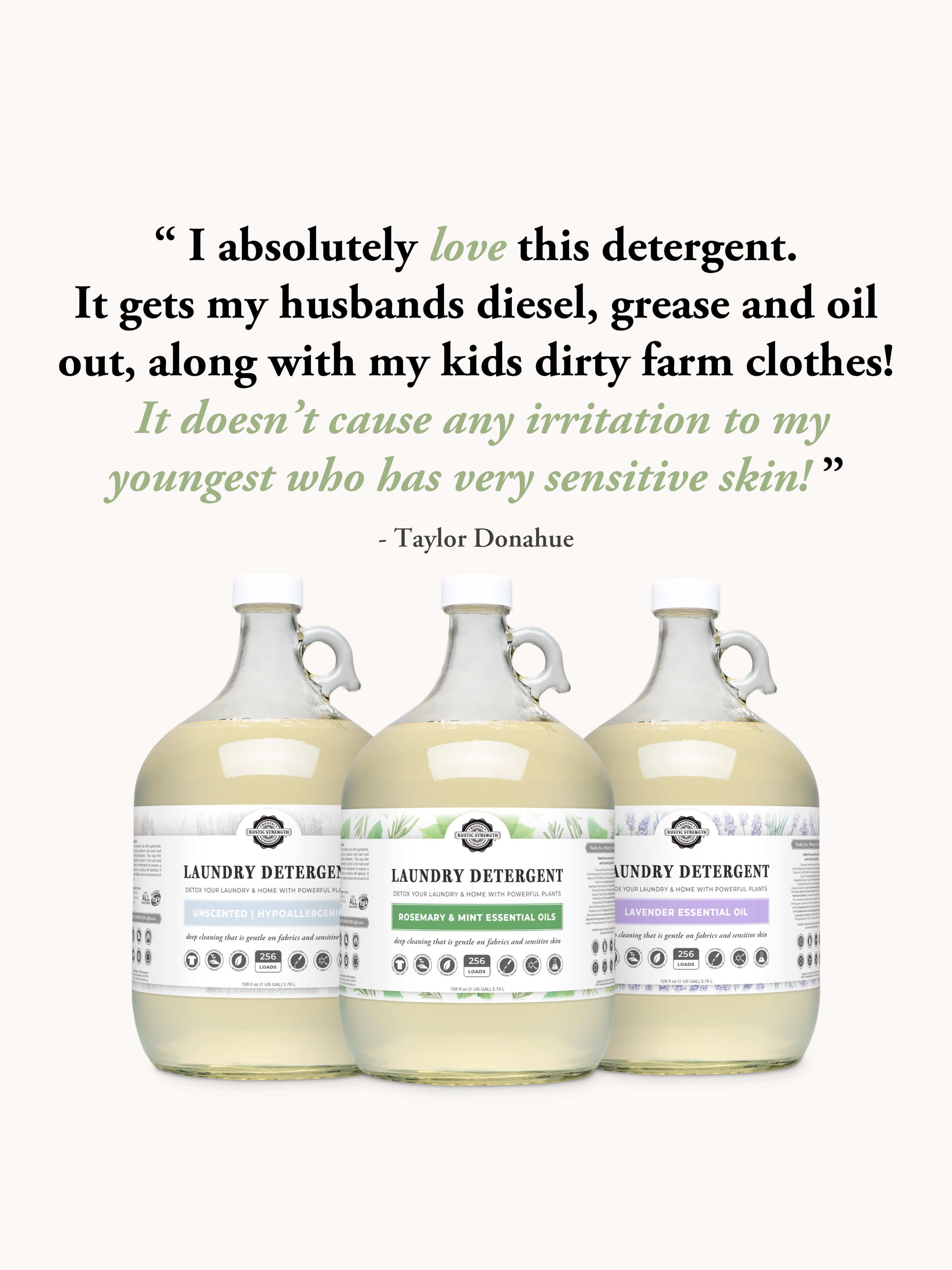 Laundry Detergent | Lavender by Rustic Strength