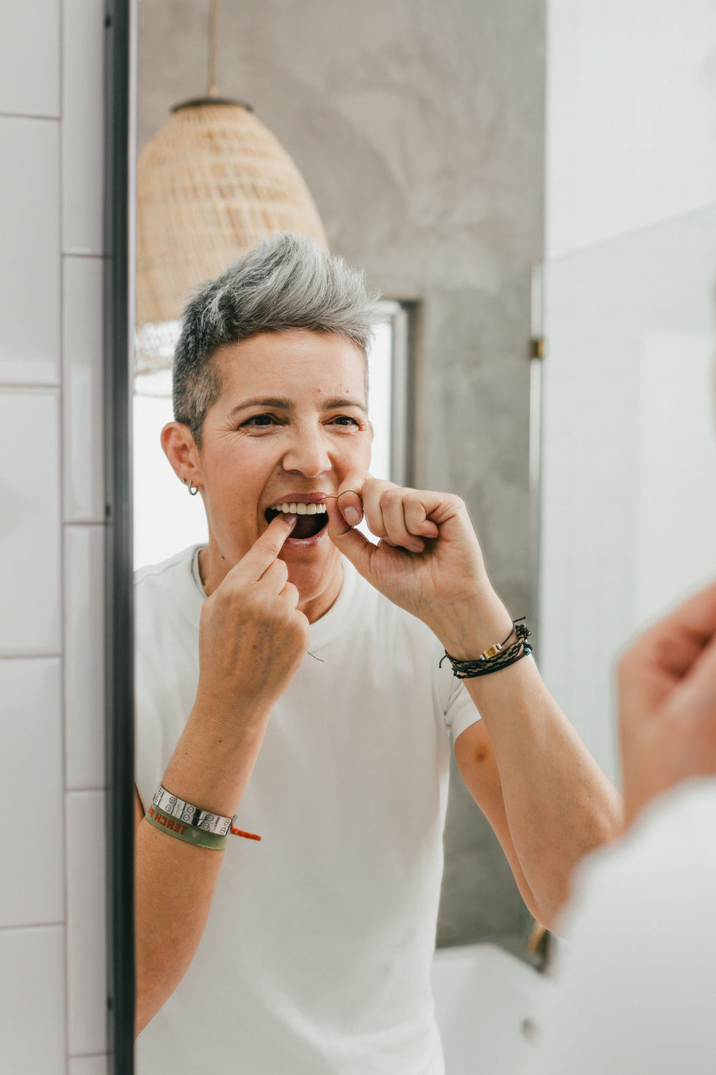 Plant-Based Dental Floss Trio – Vegan, Charcoal, Fluoride-Free by Terra & Co.