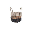 Authentic Maine Lobster Rope Storage Black, Brown, Tan Ombre