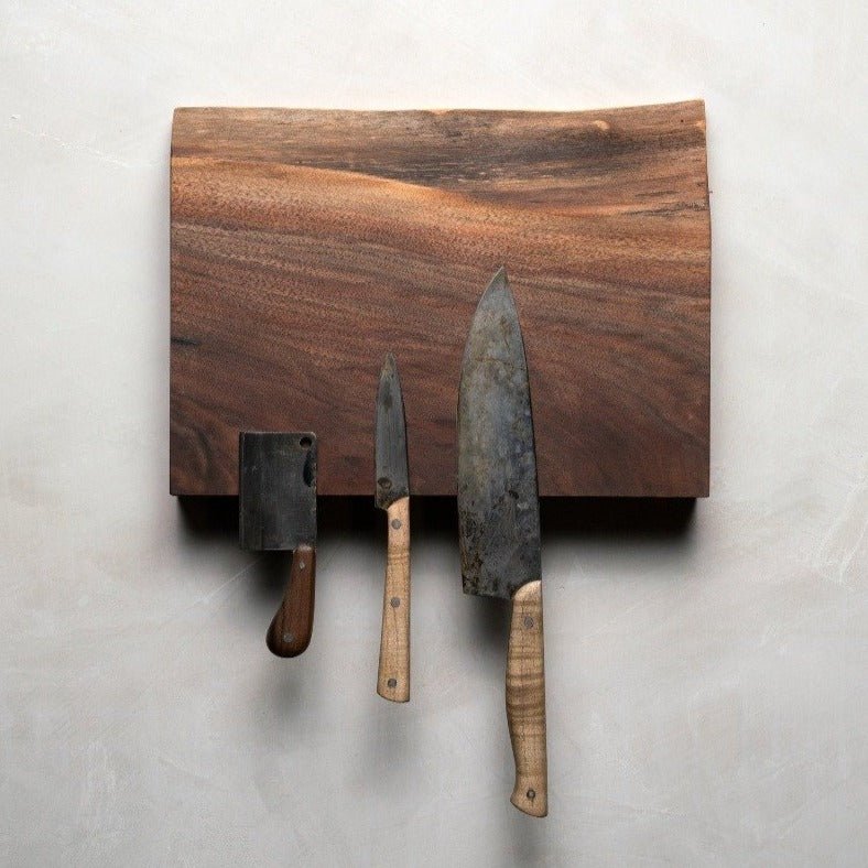 Magnetic Wooden Knife Holder by Alabama Sawyer