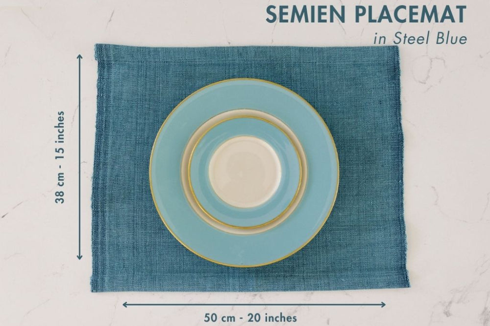 Semien Handwoven Ethiopian Cotton Placemat