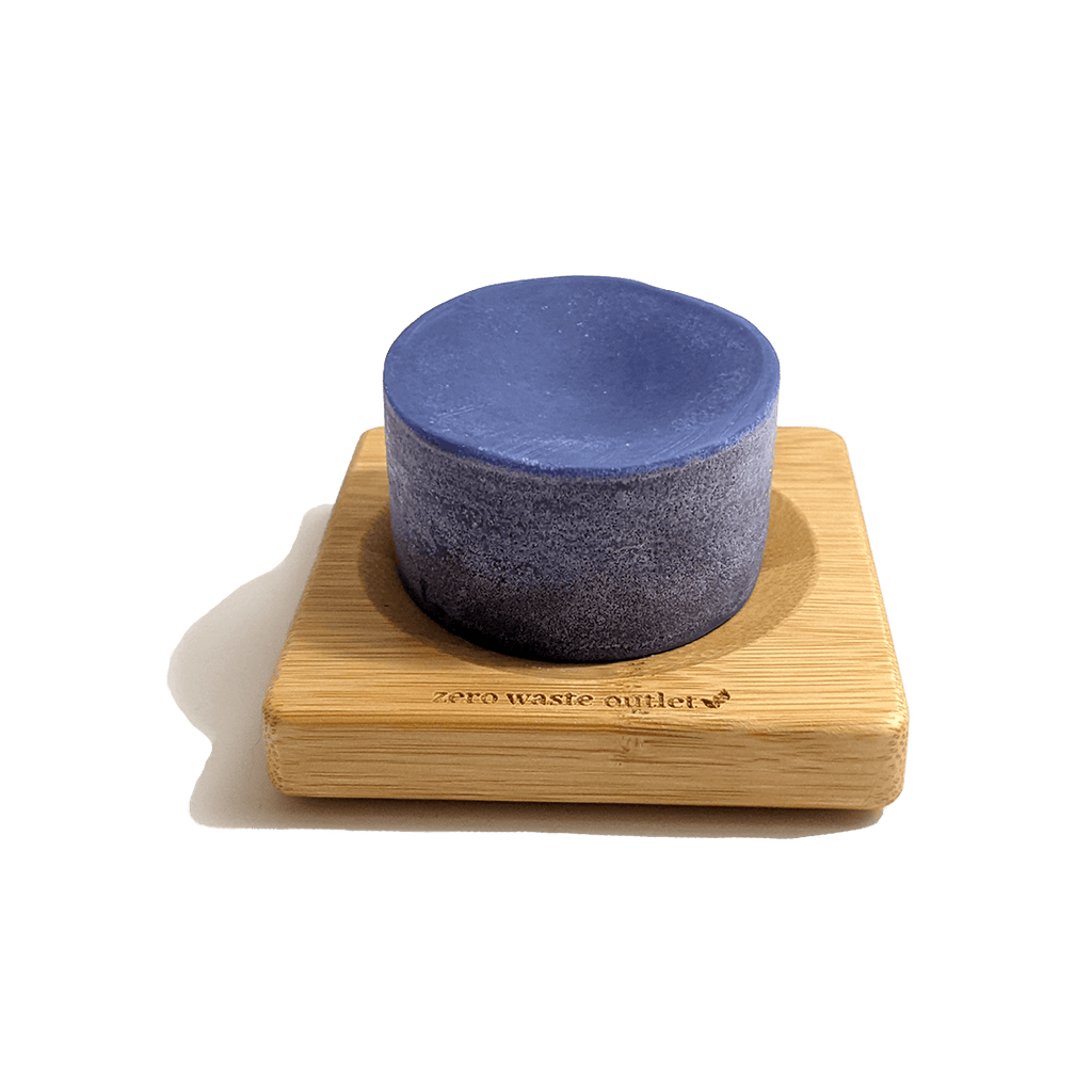 Small Square Bamboo Soap Dish by Zero Waste Outlet