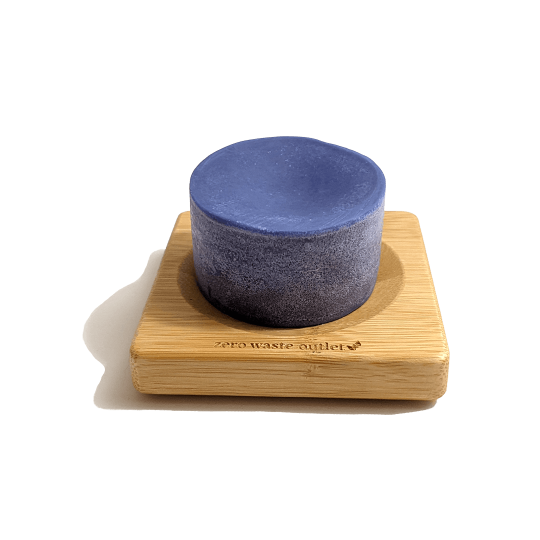 Small Square Bamboo Soap Dish by Zero Waste Outlet